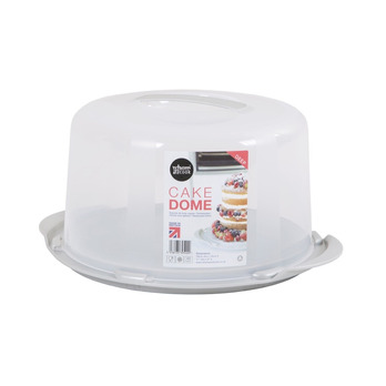 Wham Round Cake Storer Clear Lid 30x15 - Hold Two Tier Cake