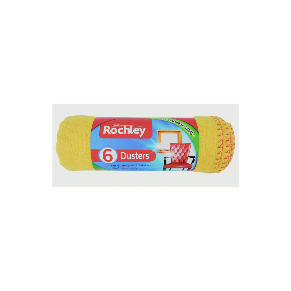 Rochley Standard Yellow Duster 6 Pack