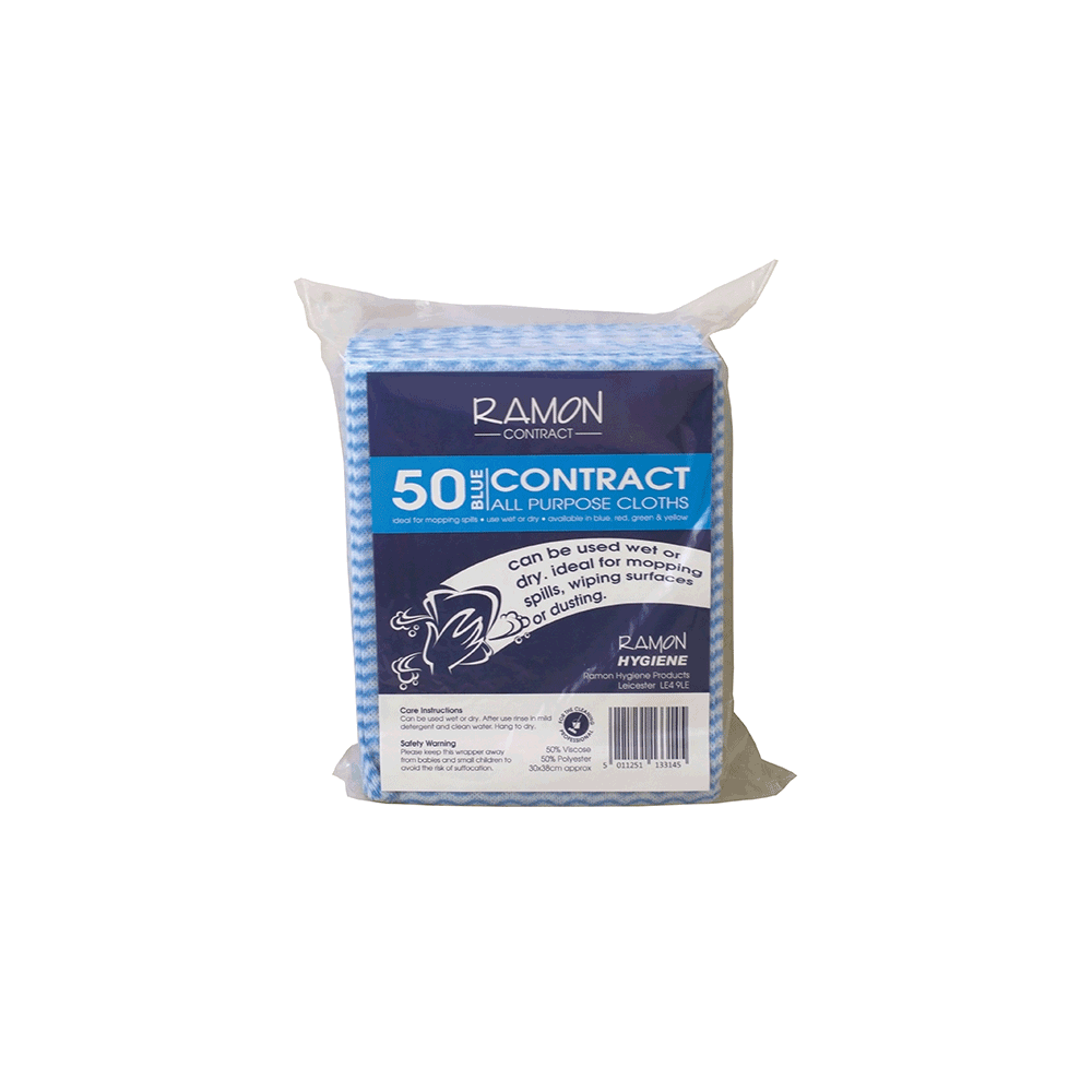 Ramon Contract All Purpose Cloths Pack 50