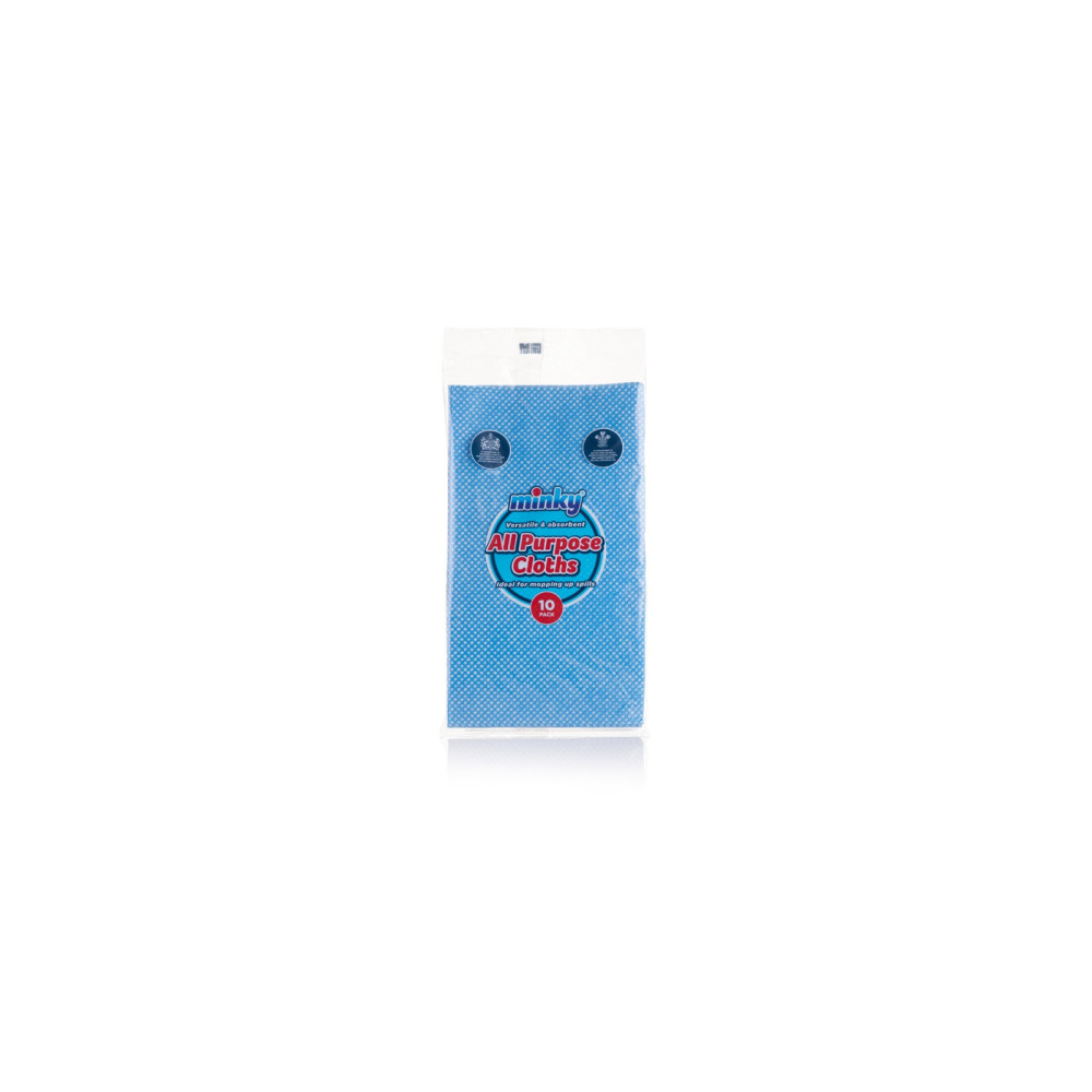 Minky All Purpose Cloth Pack 10