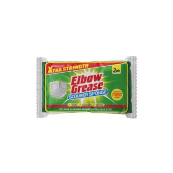 Elbow Grease Super Strong Scourer Sponge Pack 2