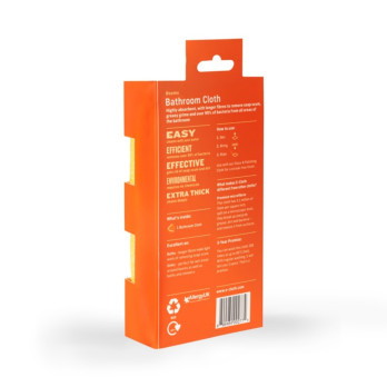 E-Cloth Bathroom Cloth 1 Cloth - Precision-engineered cleaning microfibers