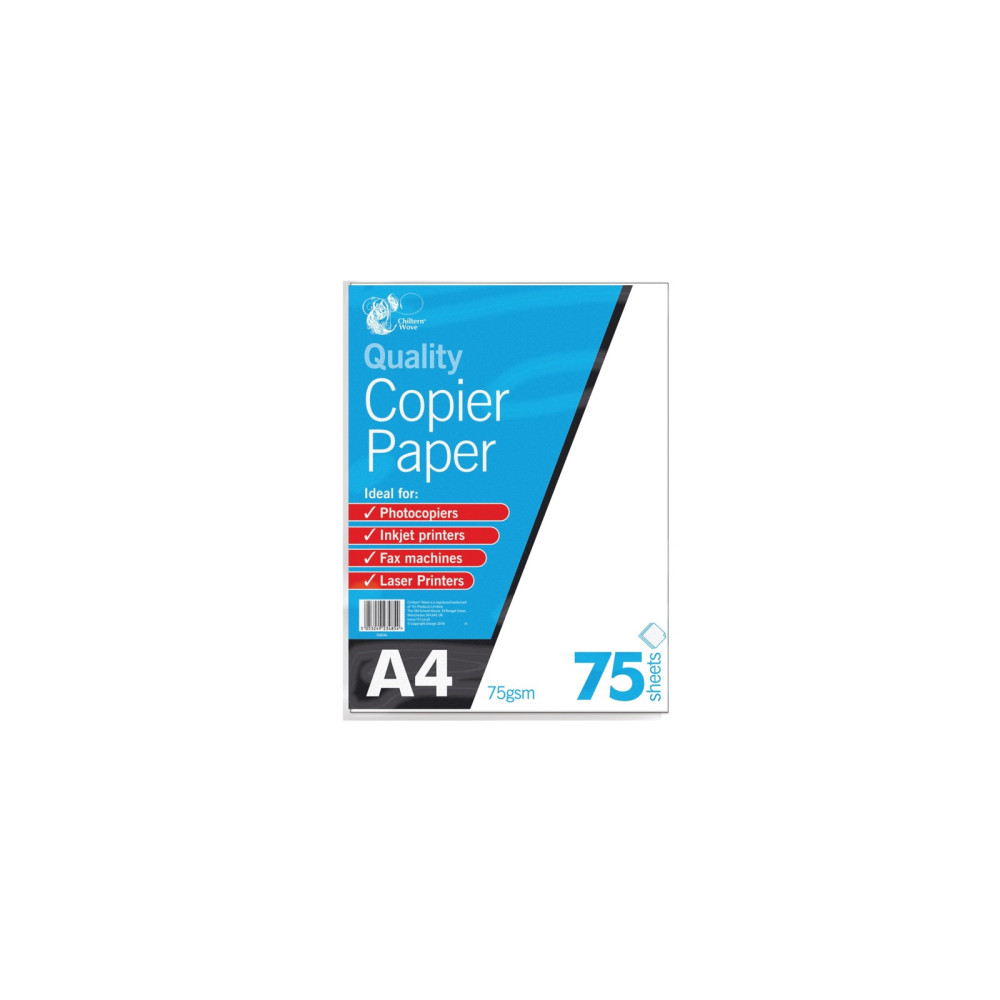 Chiltern Wove A4 Copier Paper 75gsm / 75 Sheets