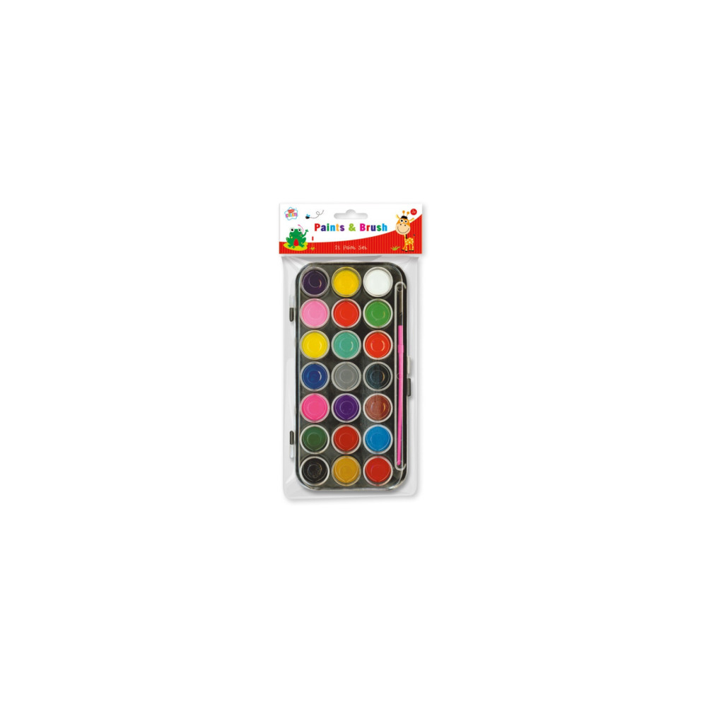 Anker 21 Paints & Brush Set 