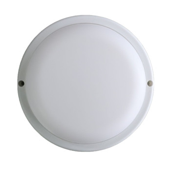 Securlec Round LED Bulkhead 6500k 12w 151mm