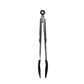 Fackelmann Stainless Steel Tongs With Silicone Head 30cm