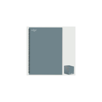 I G Design Stat A4 Twin Wiro Notebook Grey