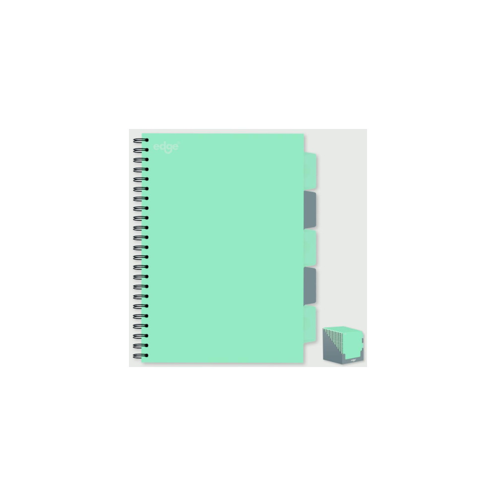 I G Design Stat A4 Project Notebook Blue