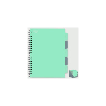 I G Design Stat A4 Project Notebook Blue