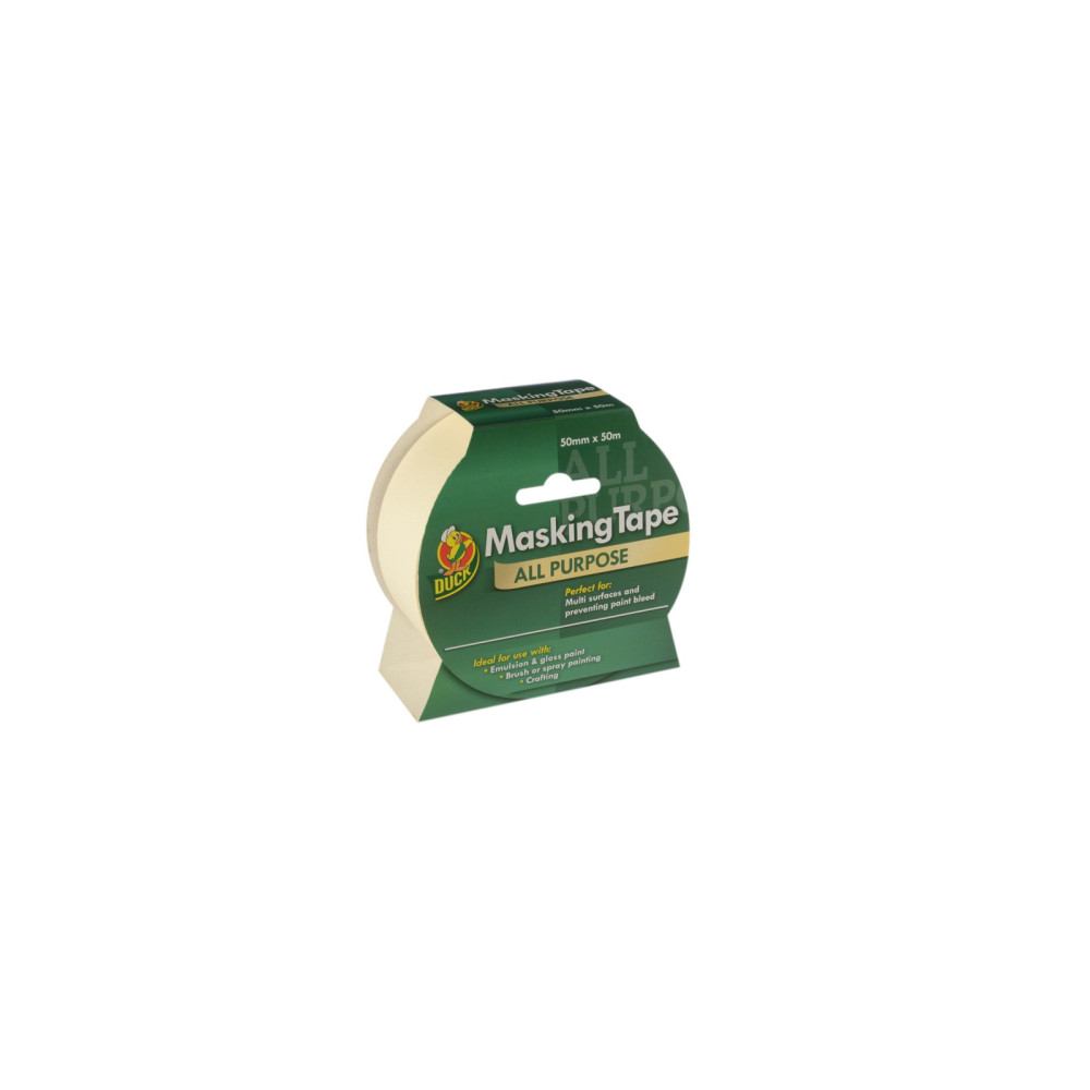Duck Tape All Purpose Masking Tape Beige 50mm x 50m