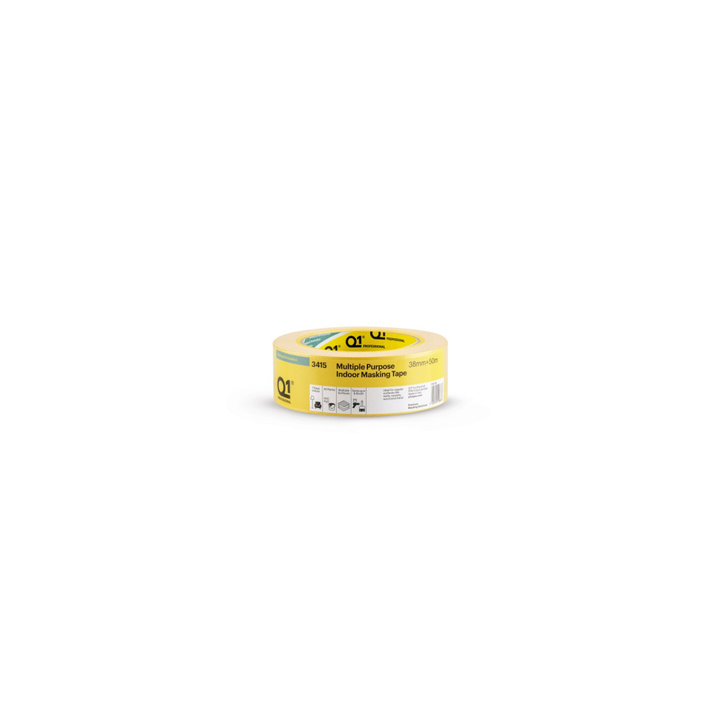 Q1 Multi Purpose Indoor Masking Tape 38mm x 50m