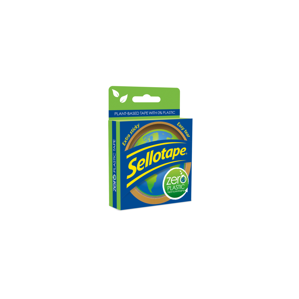 Sellotape Zero Plastic Tape 24mm x 30m