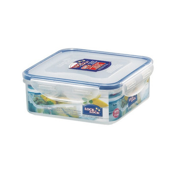 Lock & Lock Square Container 870ml - 4 Side Locking