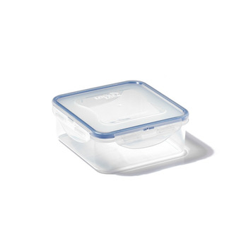 Lock & Lock Square Container 870ml - 4 Side Locking