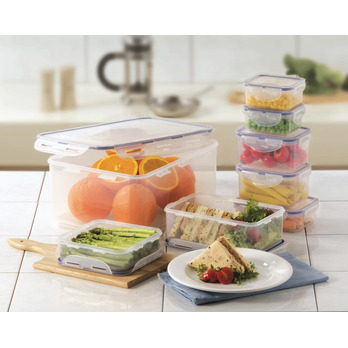 Lock & Lock Square Container 870ml - 4 Side Locking