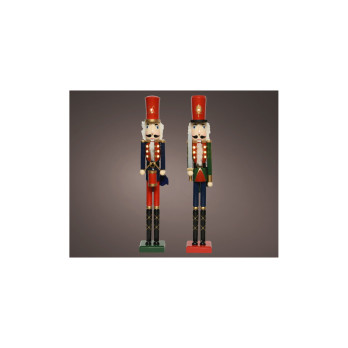 Lumineo LED Nutcracker Warm White 76cm