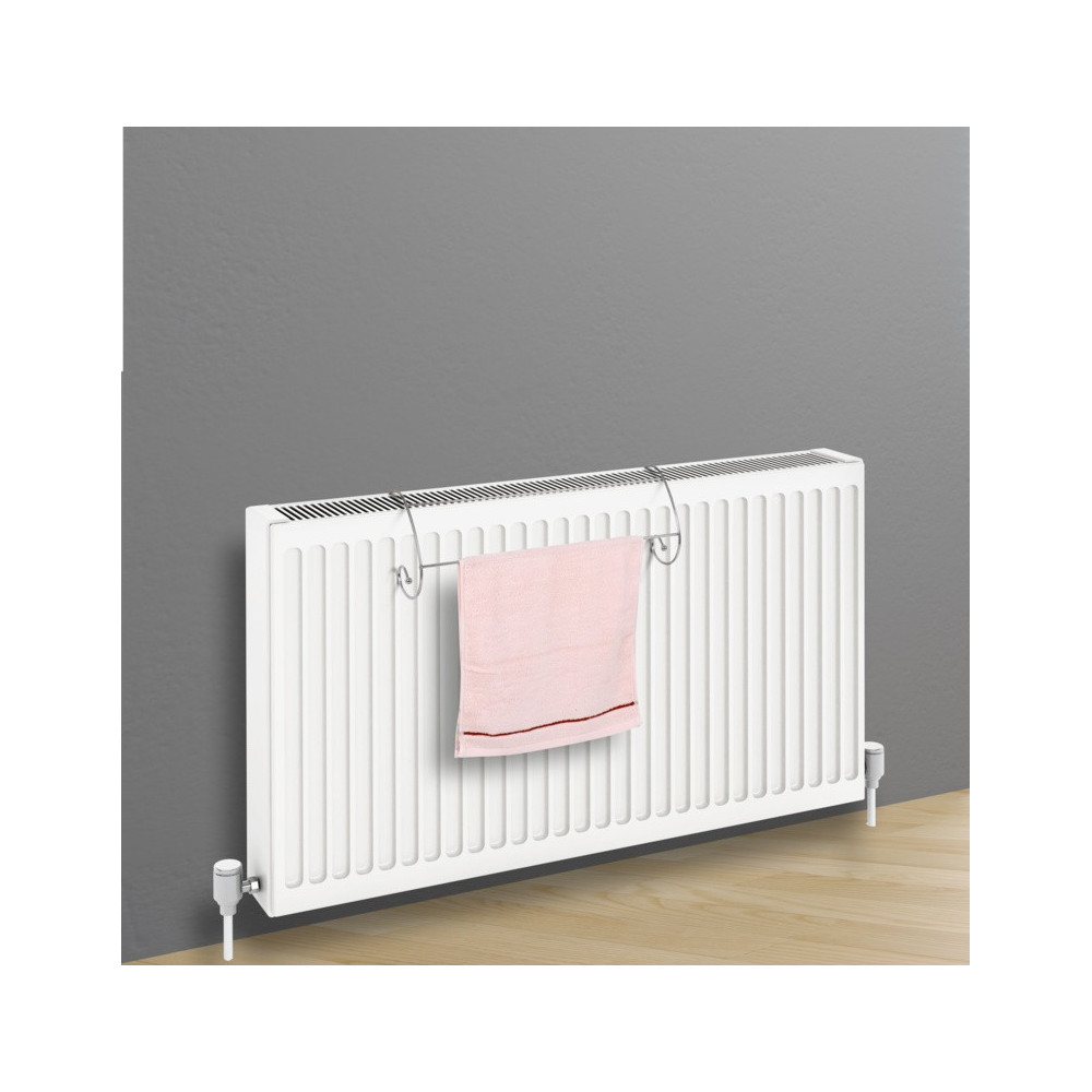 SupaHome Chrome Radiator Airer - 49.5 x 18.5 x 11cm