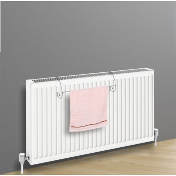 SupaHome Chrome Radiator Airer - 49.5 x 18.5 x 11cm