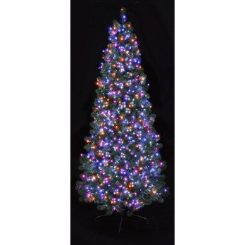 Premier 1500 LED Multi Action Treebrights With Timer Rainbow/Green