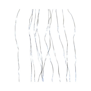 Kaemingk Micro LED Tree Lights 34 LED 180cm Cool White/Silver Cable