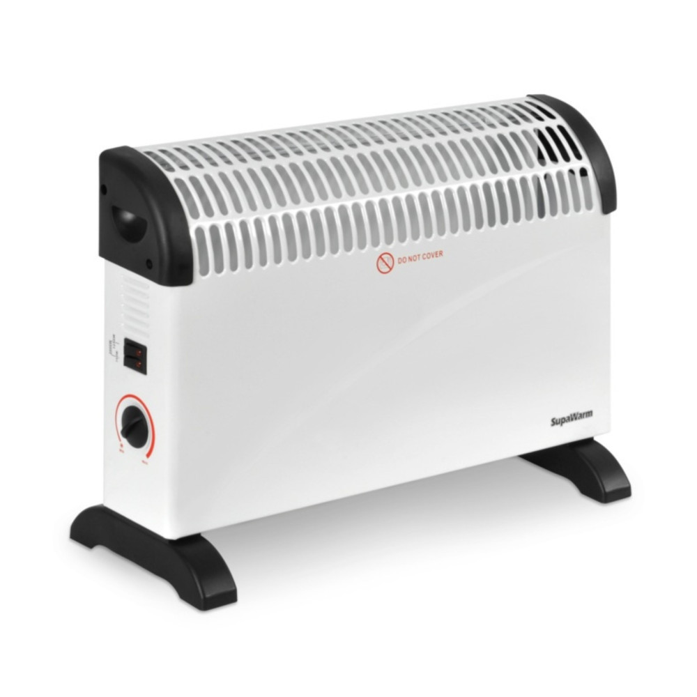 SupaWarm Convector Heater 2000w Size: 535mm(w)x200mm(d)x385mm(h)