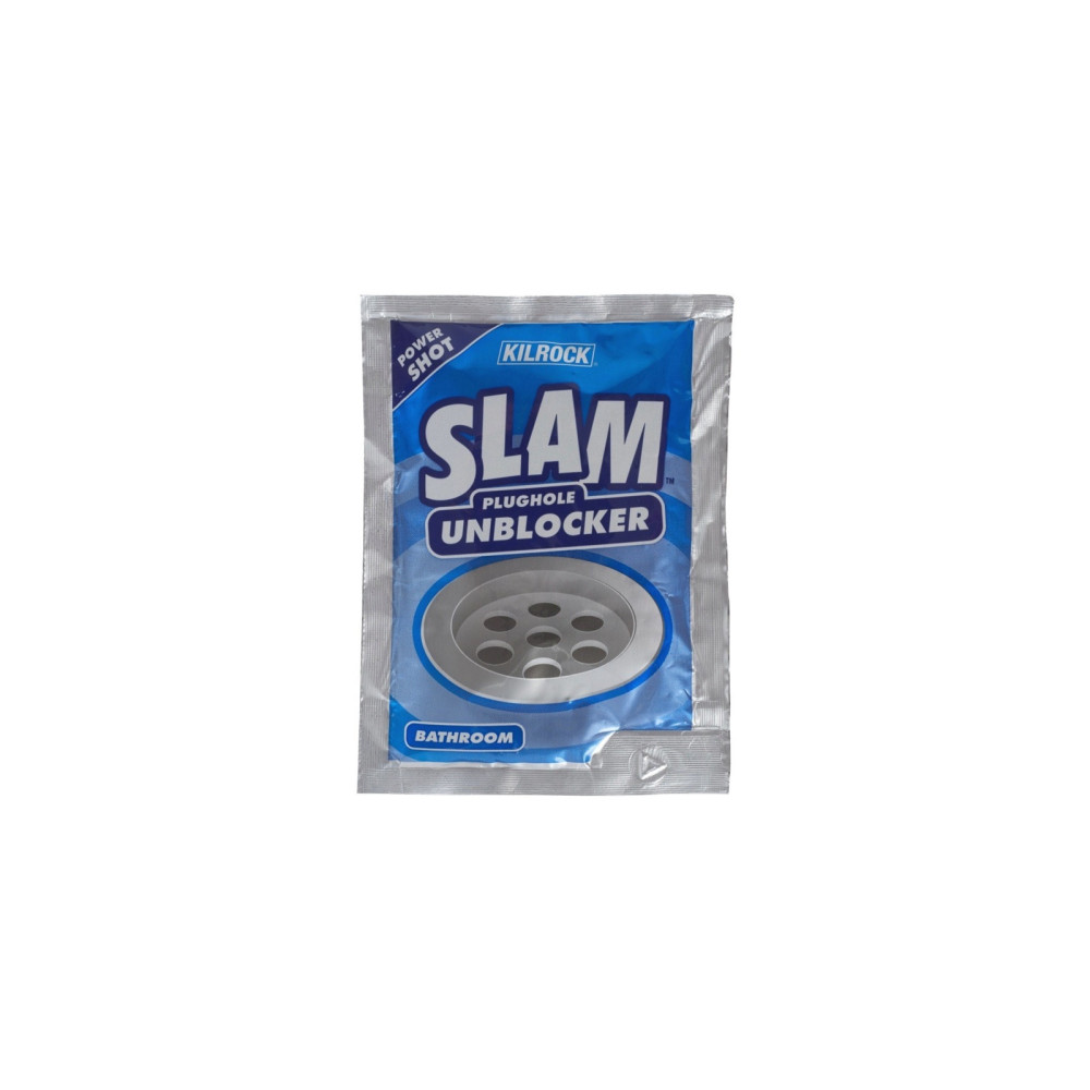 Kilrock SLAM Plughole Unblocker Bathroom 80g