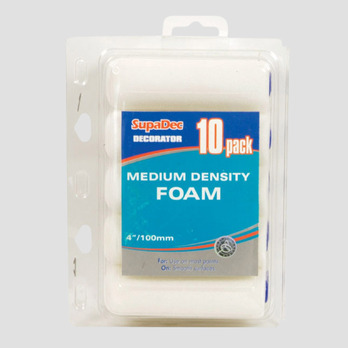 SupaDec Foam Mini Roller Pack of 10