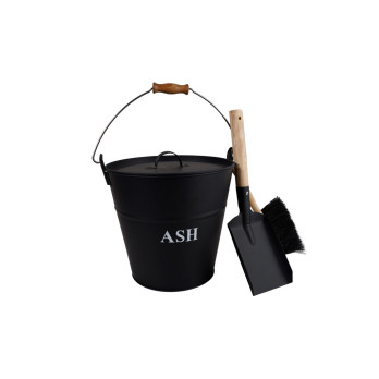 Hearth & Home Deluxe Ash Bucket & Tidy Set 30cm