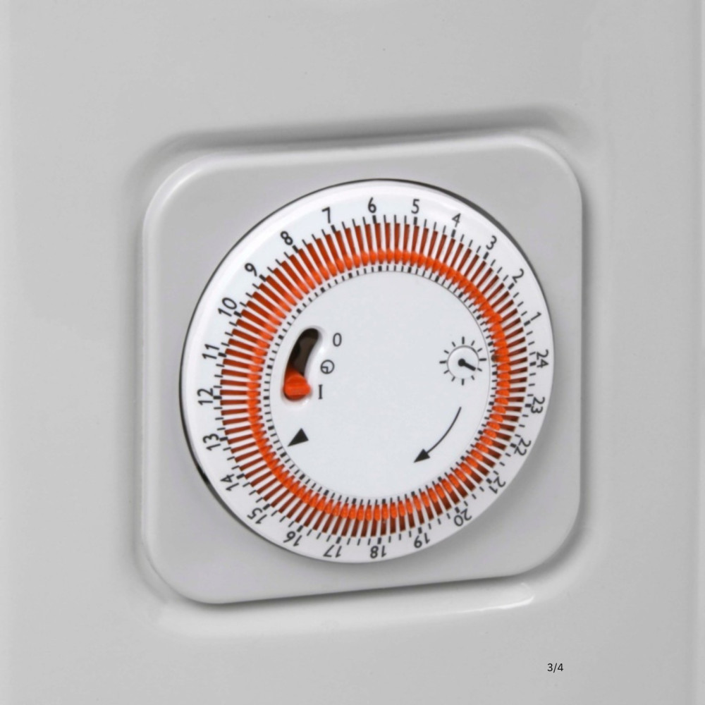 SupaWarm Oil Filled Radiator 2500w 11 heat fins anti-tip cut out Built-in timer
