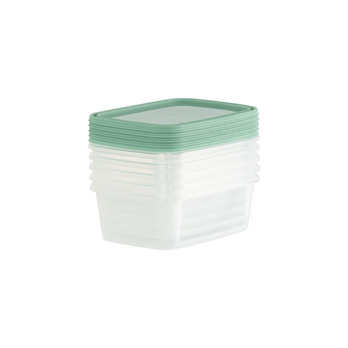 Wham Everyday Food Storage Set 500ml Set of 5 - Microwave Fridge, & Freezer uses