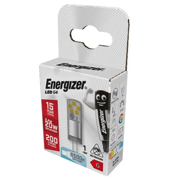 Energizer LED G4 215lm 6500k Daylight 1.8w