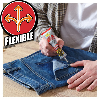 Gorilla Contact Adhesive Clear 75g - crystal clear & 100% waterproof