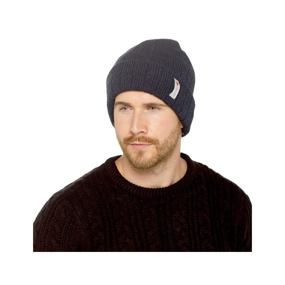RJM Mens Twist Yarn Thinsulate Beanie Hat