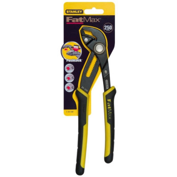 Stanley FatMax Groove Joint Pliers 250mm - Slip-resistant - bi-material handle