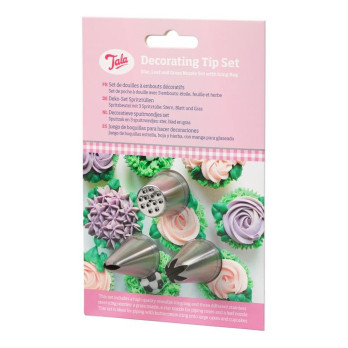 Tala 3 Nozzles With Icing Bags Grass