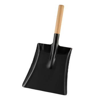 Hearth & Home Carbon Steel Ash Shovel 9" With Wooden Handle