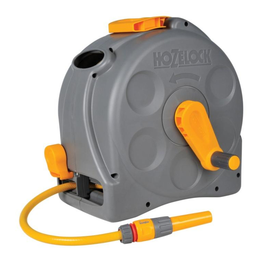 Hozelock 2 in 1 Compact Reel With 25m Hose