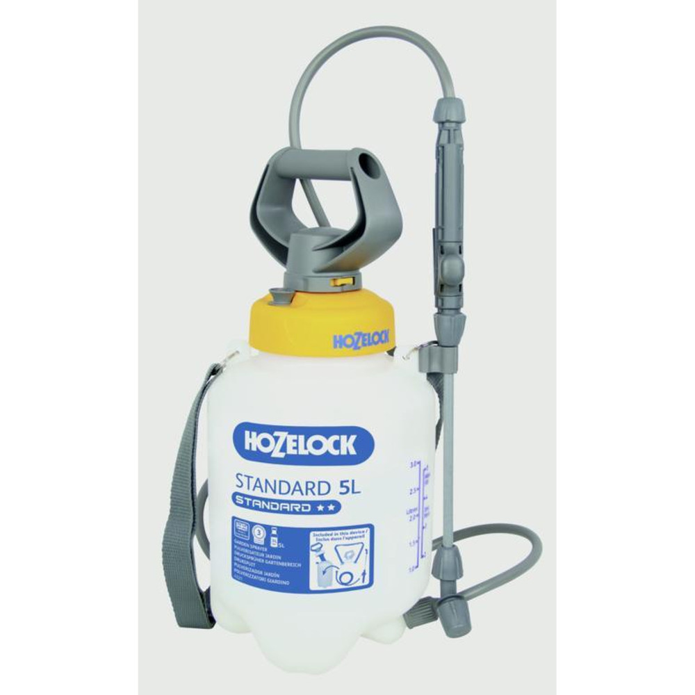 Hozelock Standard Pressure Sprayer 5L -  Accurate Chemical Mixing