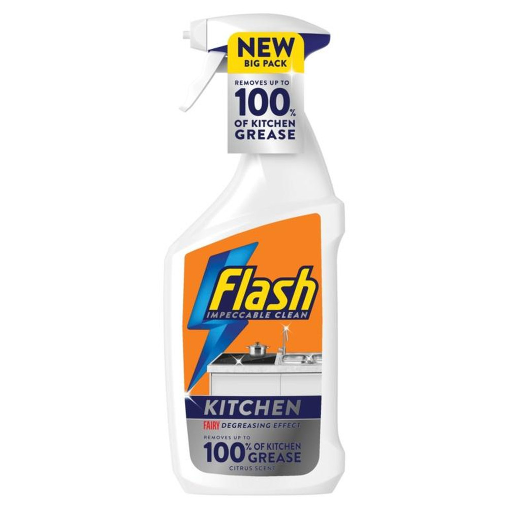 Flash Kitchen Spray 800ml - degreaser