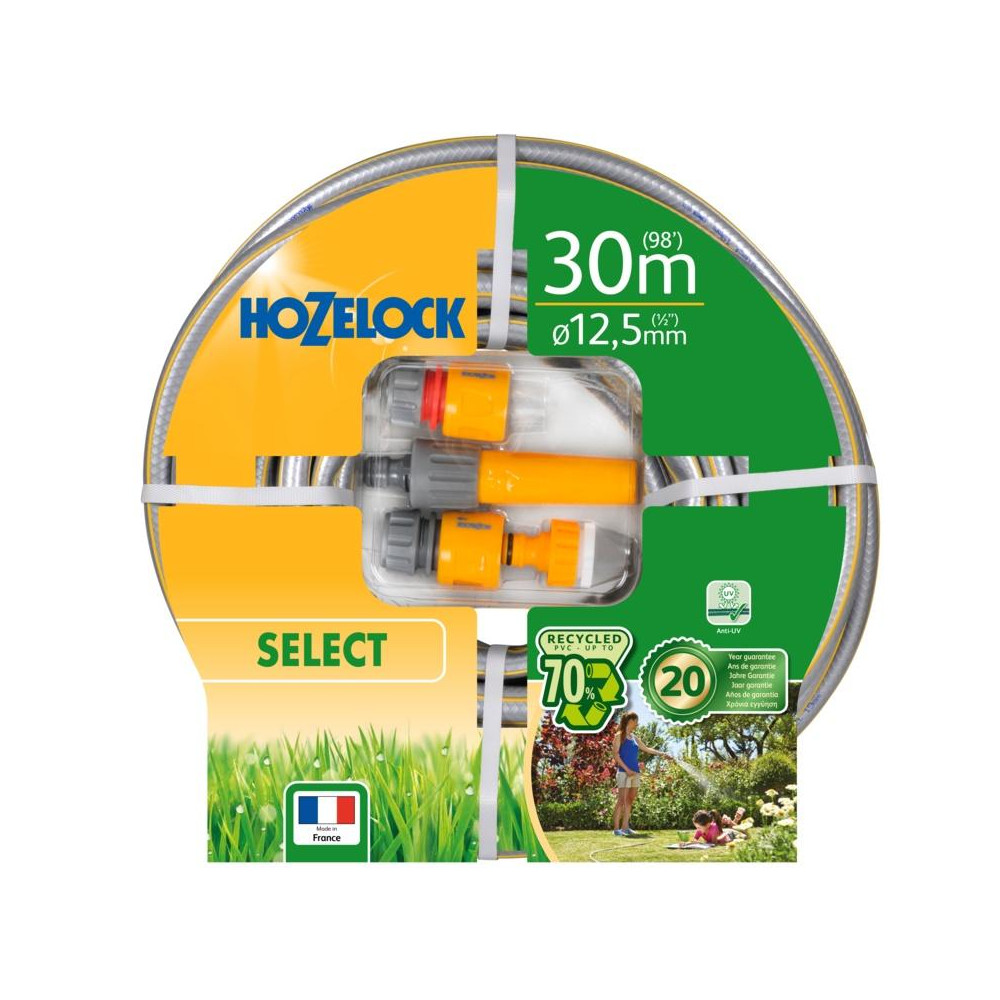 Hozelock Select Hose & Fitting Set 30m
