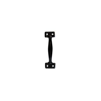 Securit Pull Handle Black 200mm