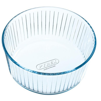 Pyrex Bake & Enjoy Souffle Dish 21cm - Oven Microwave Freezer & Dishwasher safe