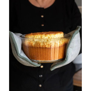 Pyrex Bake & Enjoy Souffle Dish 21cm - Oven Microwave Freezer & Dishwasher safe