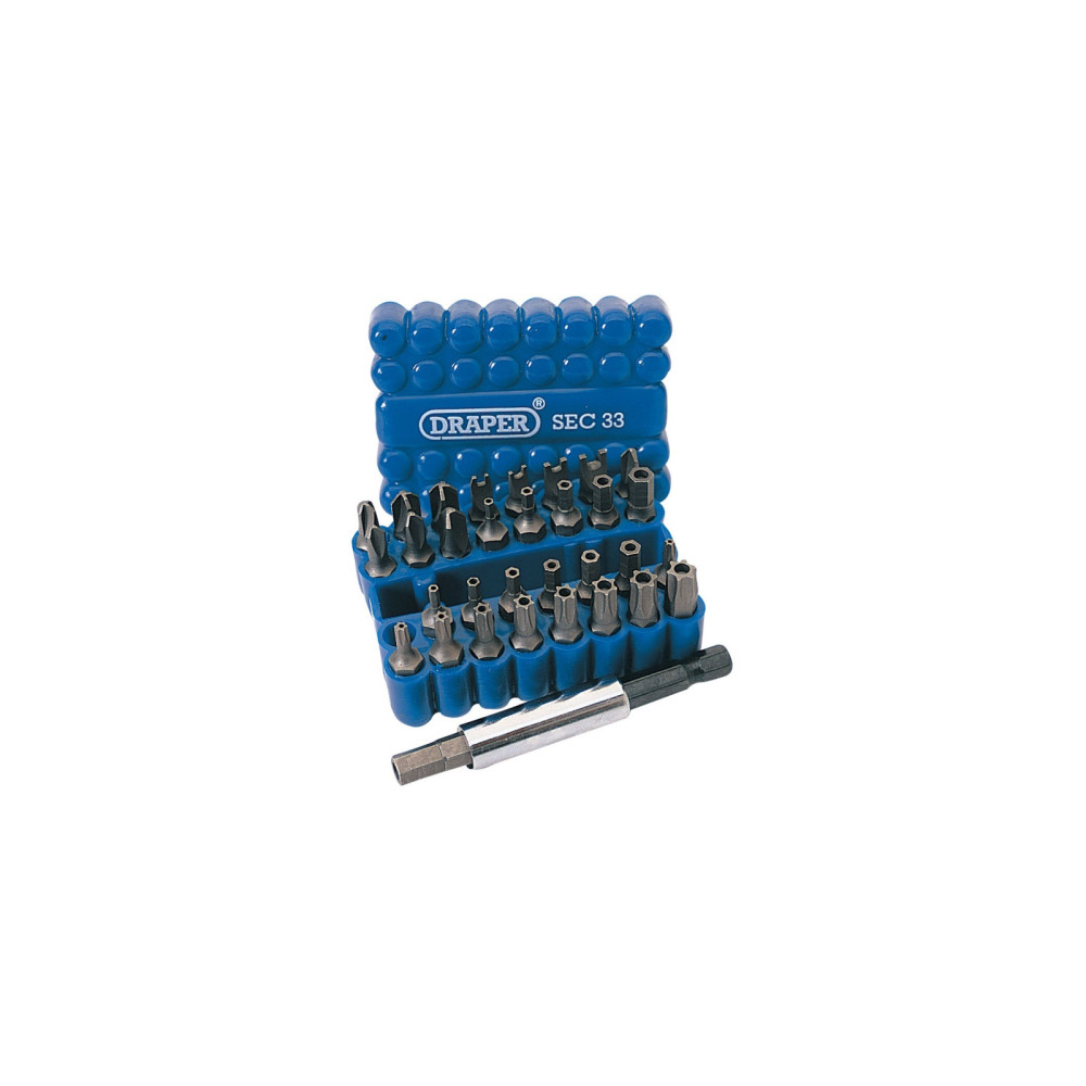 Draper Security Bit Set 33 Piece