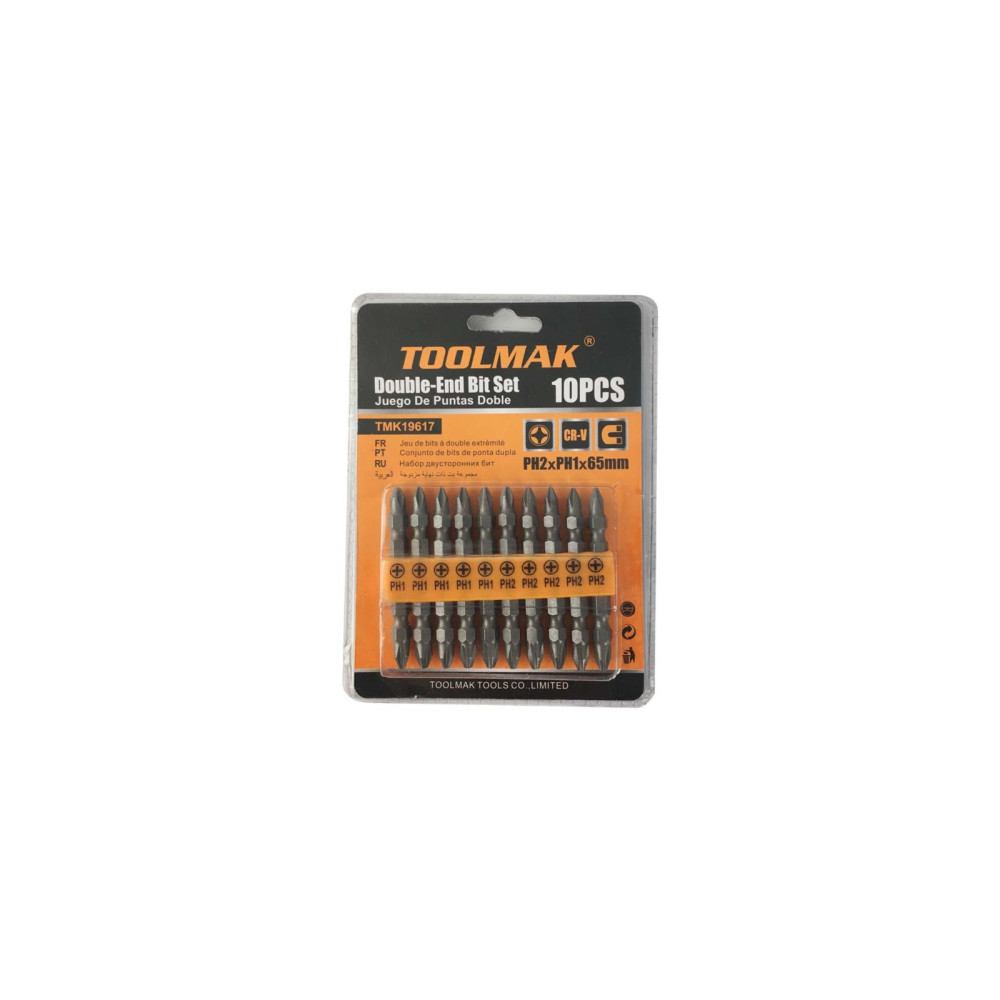 Toolmak Double End Bit Set 10 Piece