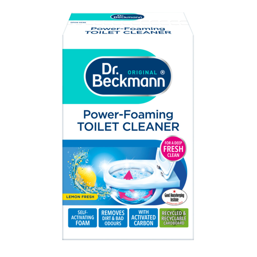 Dr Beckmann Power Foaming Toilet Cleaner Lemon Fresh 3 x 100g