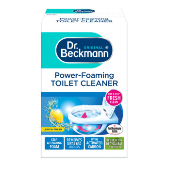 Dr Beckmann Power Foaming Toilet Cleaner Lemon Fresh 3 x 100g