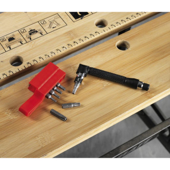 SupaTool Tamper Proof Bit Set 9 Piece – Security Torx Screwdriver Bits with 1/4" Drive Handle