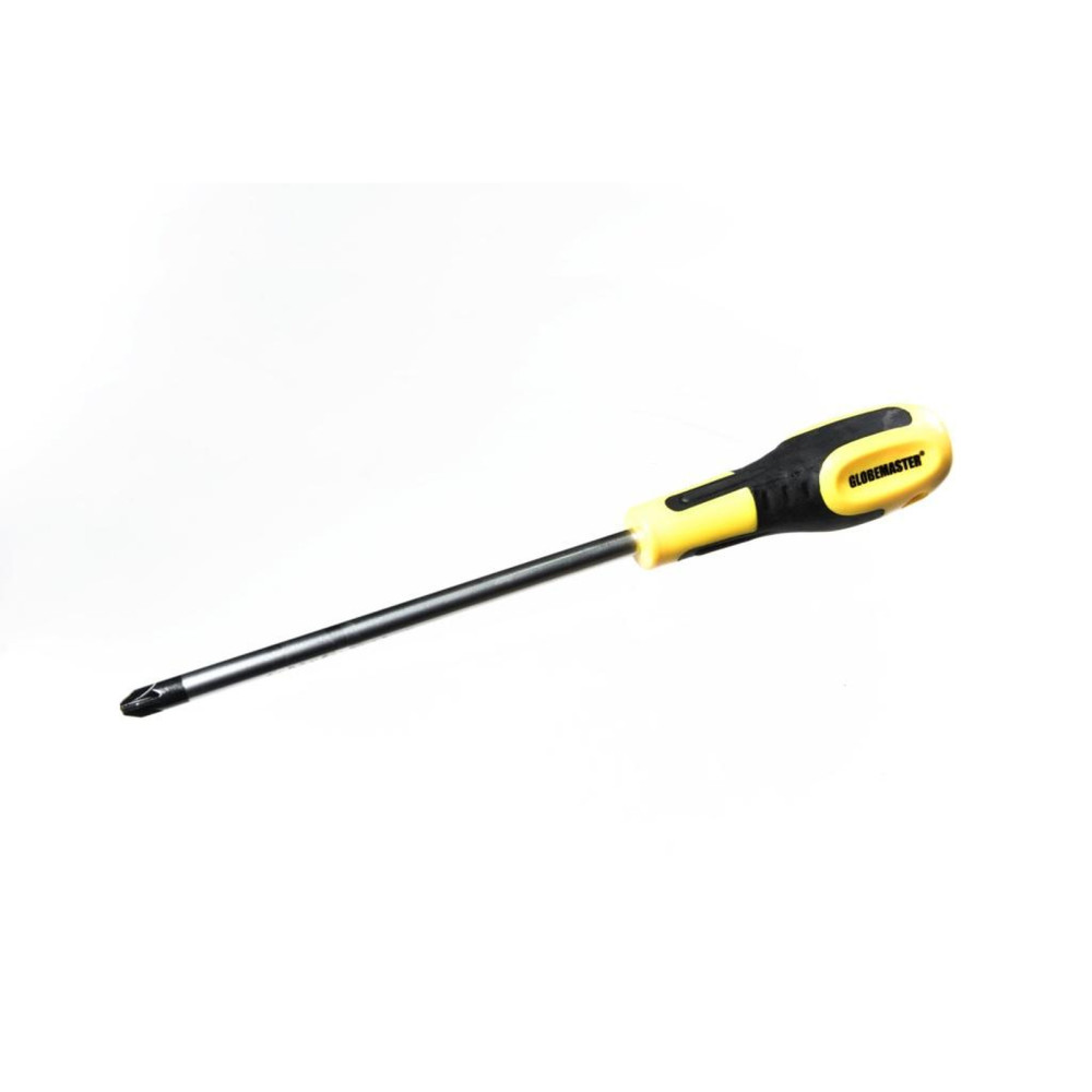 Globemaster Phillips Engineers Long Reach Screwdriver 250mm 10" x No.2 – Magnetic CR-V