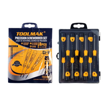Toolmak Precision Screwdriver Set 8 Piece – Precision Repair Tool Kit for Electronics, Glasses, Watches & DIY